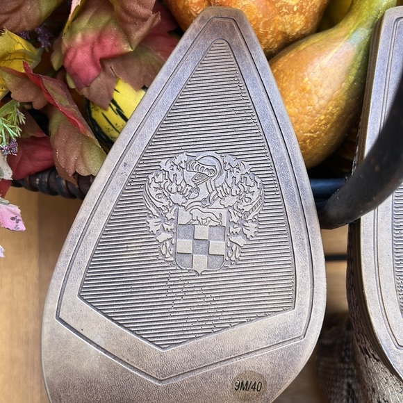 Vince Camuto leather reptile print boot SZ 9 - Picture 12 of 16